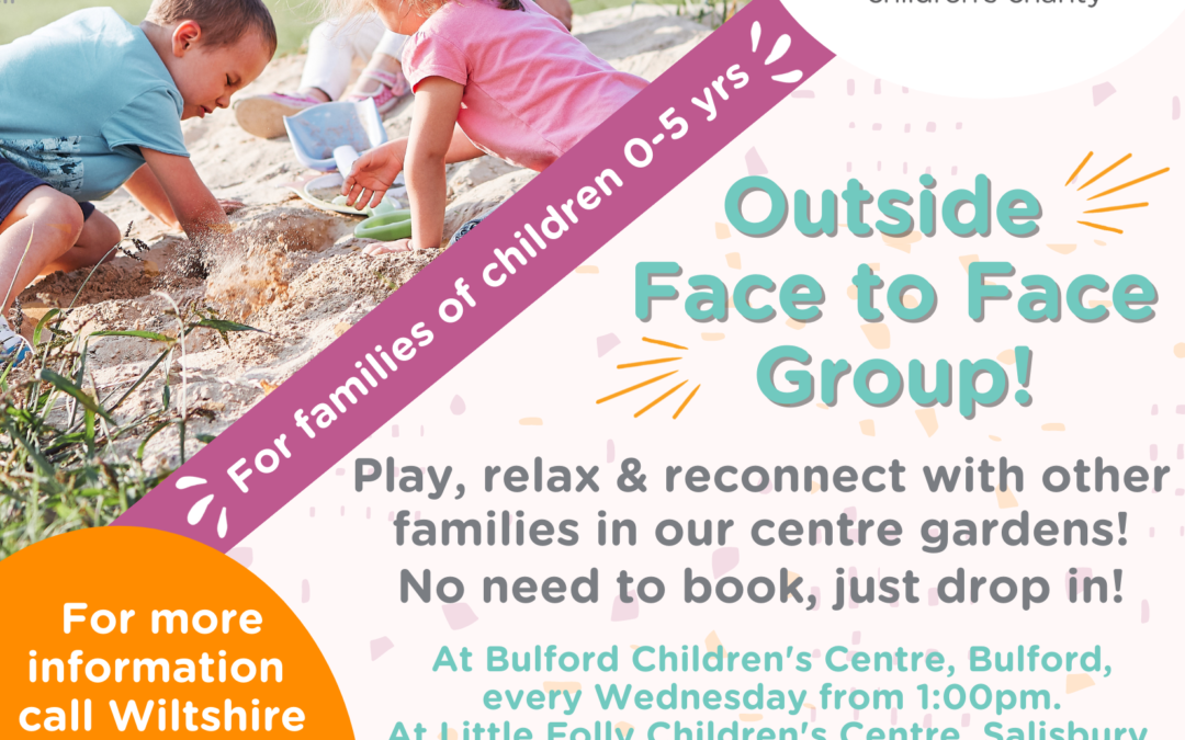 Meet with other parents outside