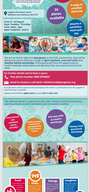 Free Holiday Activity and Food Programme
